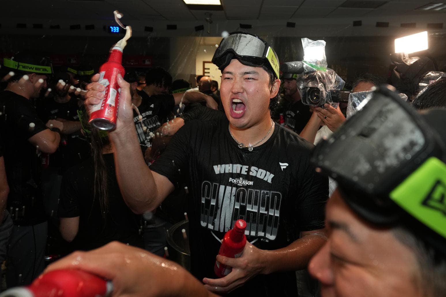 MLB/白襪晉級分區賽!村上宗隆吞3K笑喊「今天躺贏」(新聞配圖)
