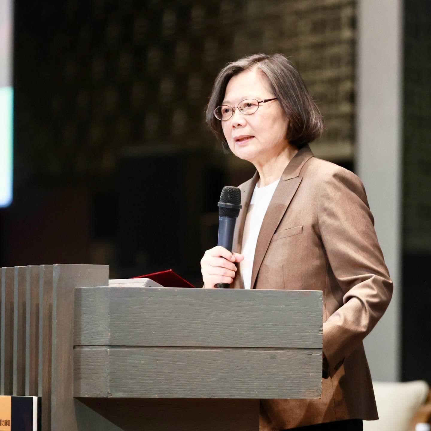 蔡英文卸任後首度訪美!下週史丹佛大學發表演說(新聞配圖)