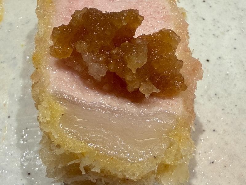 黃宏輝建築師的美食地圖完整版:炸豬排板前華美變身Fine Dining──成蔵(新聞配圖)