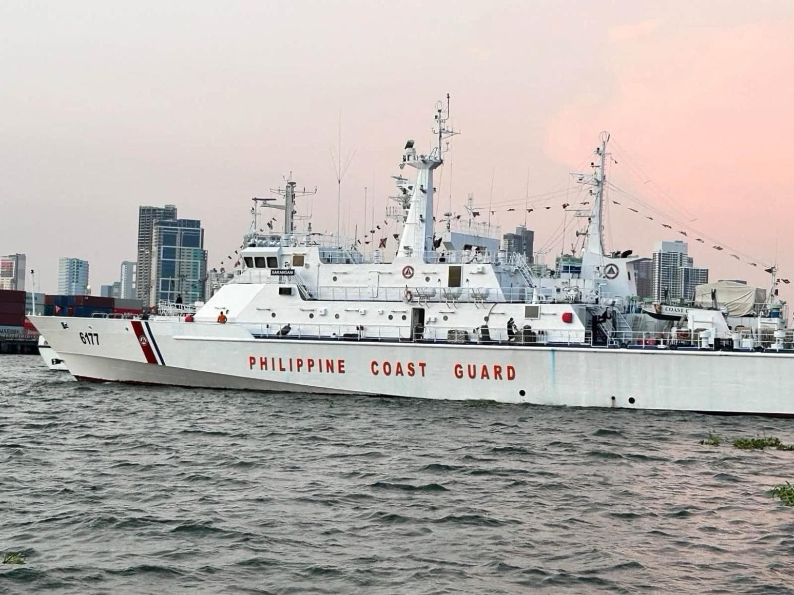 台灣贈菲律賓「金門艦」正式服役 巡防菲南航運安全(新聞配圖)
