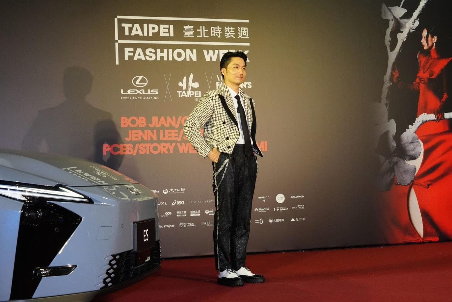 連續4年用行動挺台北時裝周!蔣萬安喊:Fashion is an attitude(新聞配圖)