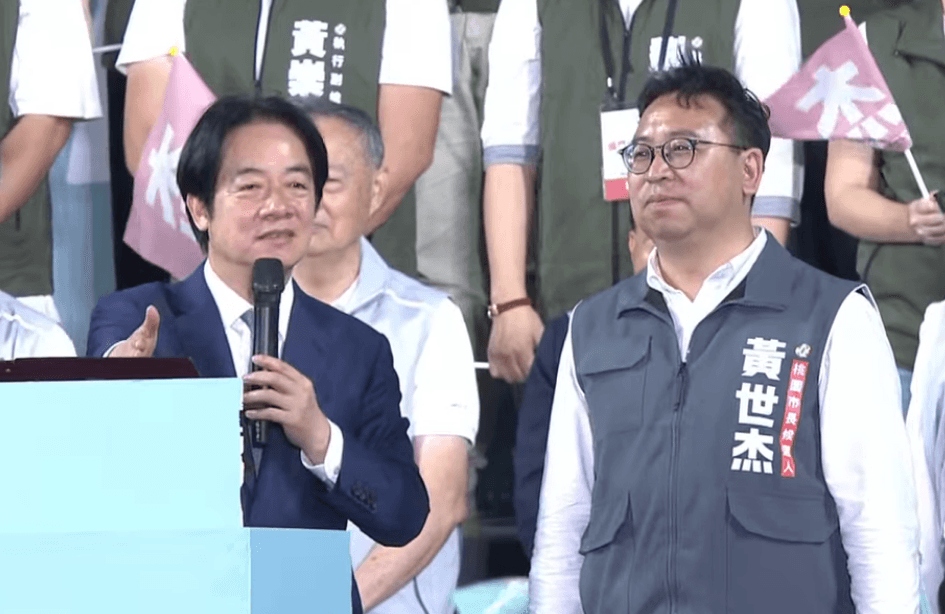 王義川站台黃世杰激喊「懷念鄭文燦」　賴清德：我也是第1名市長（新聞配圖）