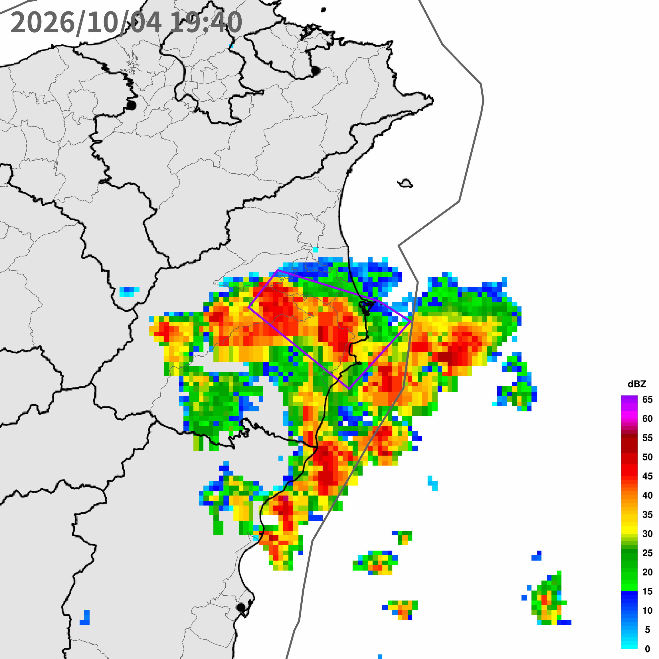 豪雨、大雷雨晚間夾擊宜蘭!估持續到明天 氣象署示警(新聞配圖)