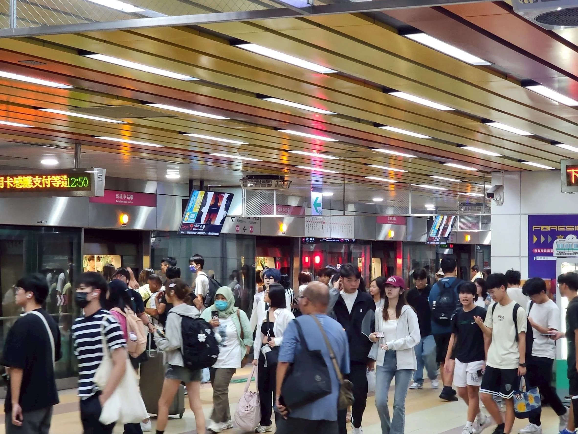 高雄捷運上班尖峰故障!260乘客受影響 高捷致歉:加強維修預檢(新聞配圖)