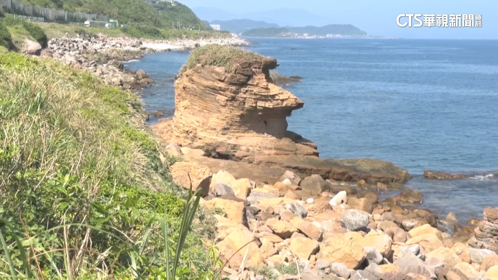 瑞芳海岸「川普岩」暴紅 民眾:髮型.鼻子像本尊(新聞配圖)