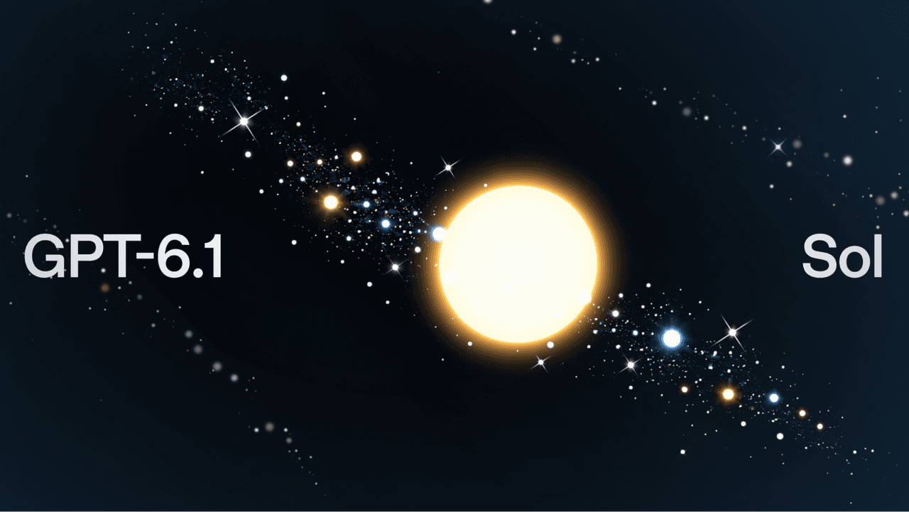 OpenAI 發佈 GPT-6.1 Sol 成本僅 Astra 五分之一(新聞配圖)