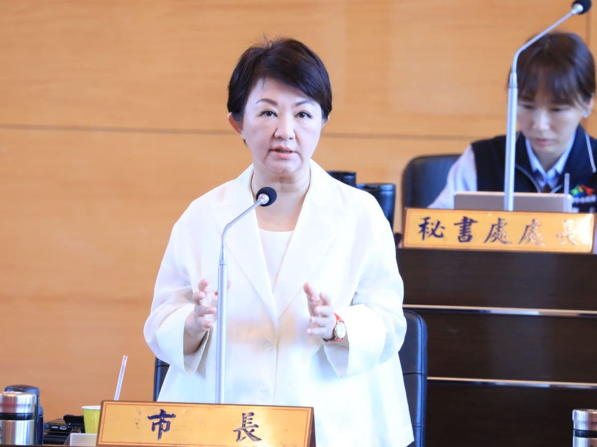 台中競爭力全國第三 盧秀燕平常心把市政做好(新聞配圖)