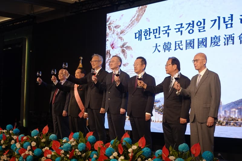 韓國國慶 新任代表盼台韓新型合作成世界經濟創新動力(新聞配圖)