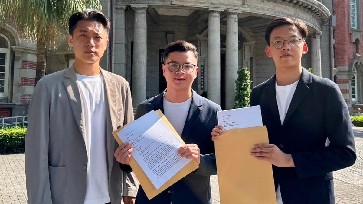 青鳥募資挺沈伯洋掀爭議!凌濤赴監院告發 發起人道歉:未獲沈辦同意(新聞配圖)