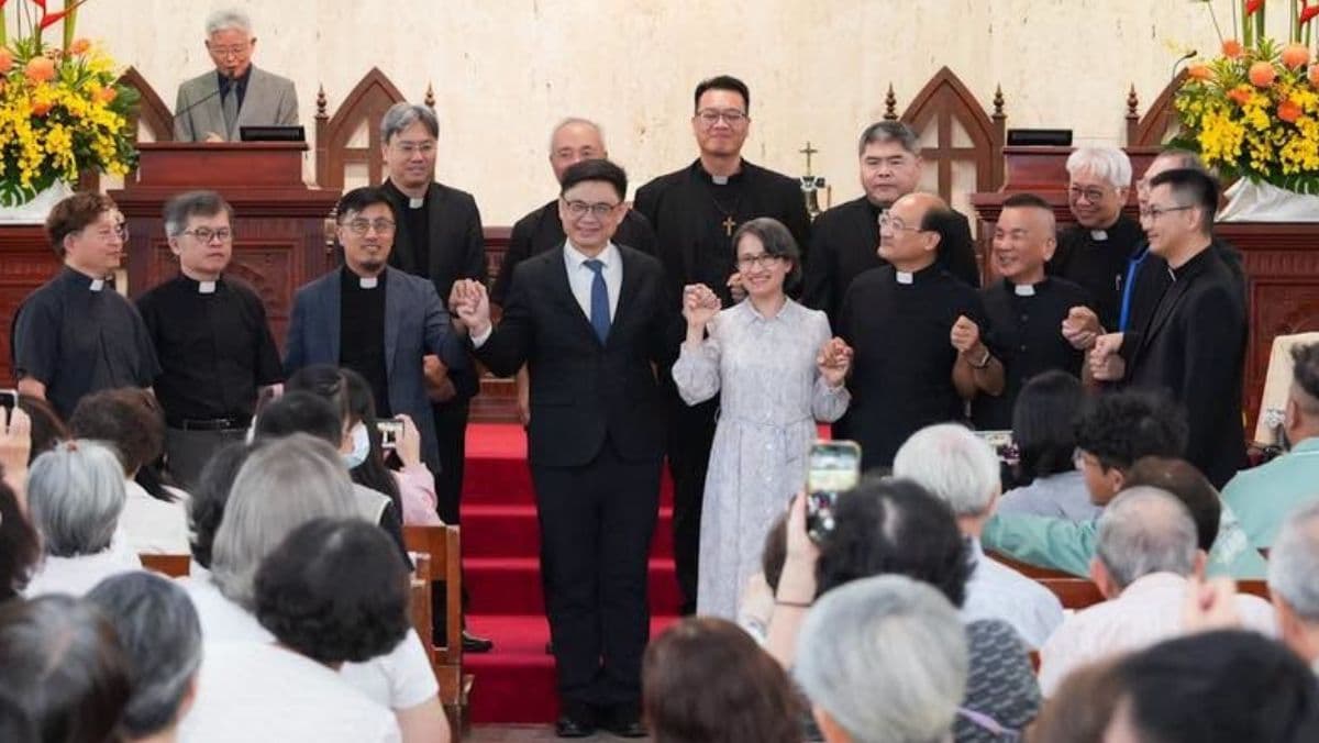 和賴瑞隆同一派!蕭美琴笑稱兩人是「戰貓跟隆貓」:這不是洋流、是暖流(新聞配圖)