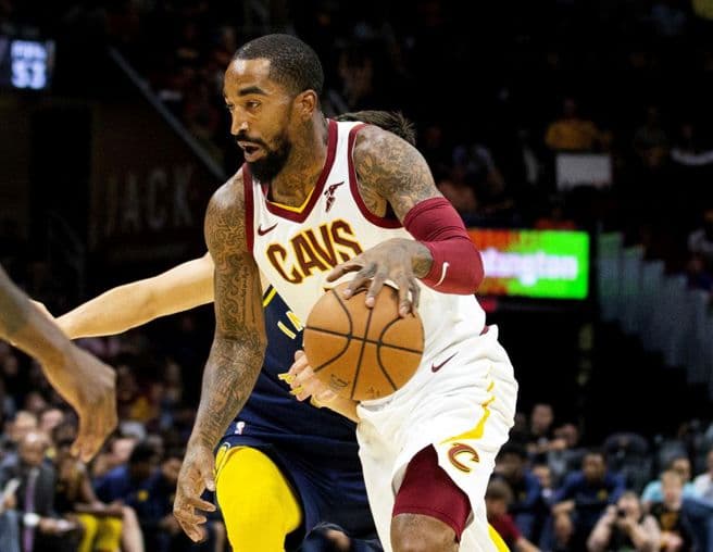 NBA》「神經刀」JR史密斯涉家暴被捕 遭警方拘留(新聞配圖)
