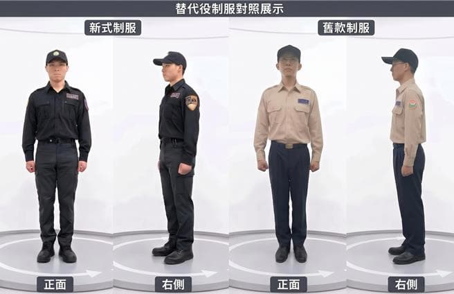 替代役89年實施後首次改版 新制服國慶大會遊行亮相(新聞配圖)