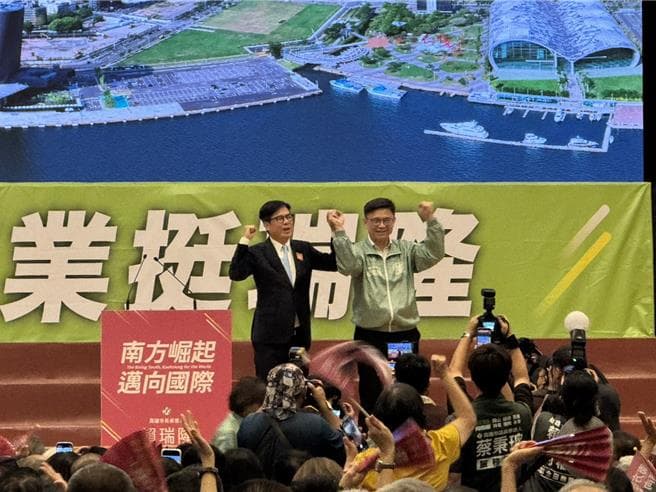為賴瑞隆站台 陳其邁狂酸韓國瑜「愛情詐騙」(新聞配圖)