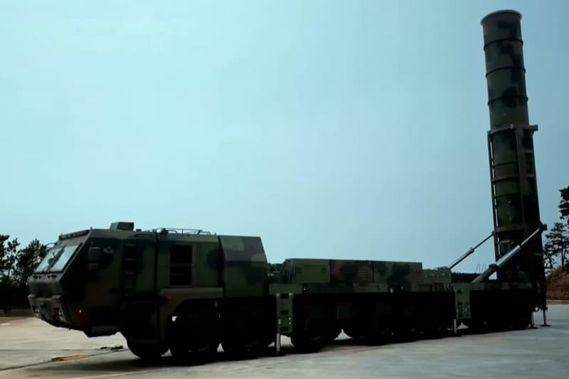 南韓「怪物飛彈」玄武-5罕見公開試射 8噸彈頭專打北韓地下碉堡(新聞配圖)