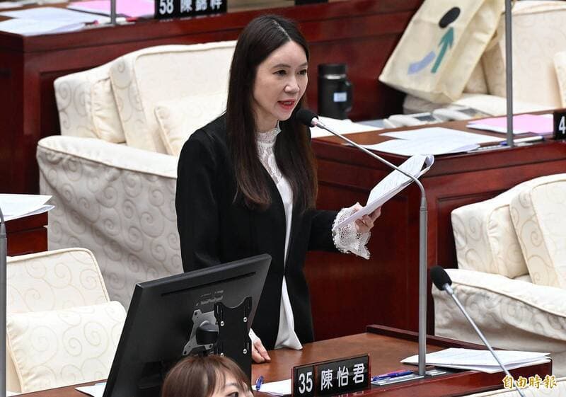 陳怡君競選廣告冒用黨徽 民進黨北市黨部發存證信函(新聞配圖)