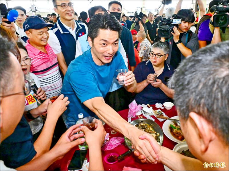 蔣萬安出席土地公餐會 宣示加速市場改建(新聞配圖)