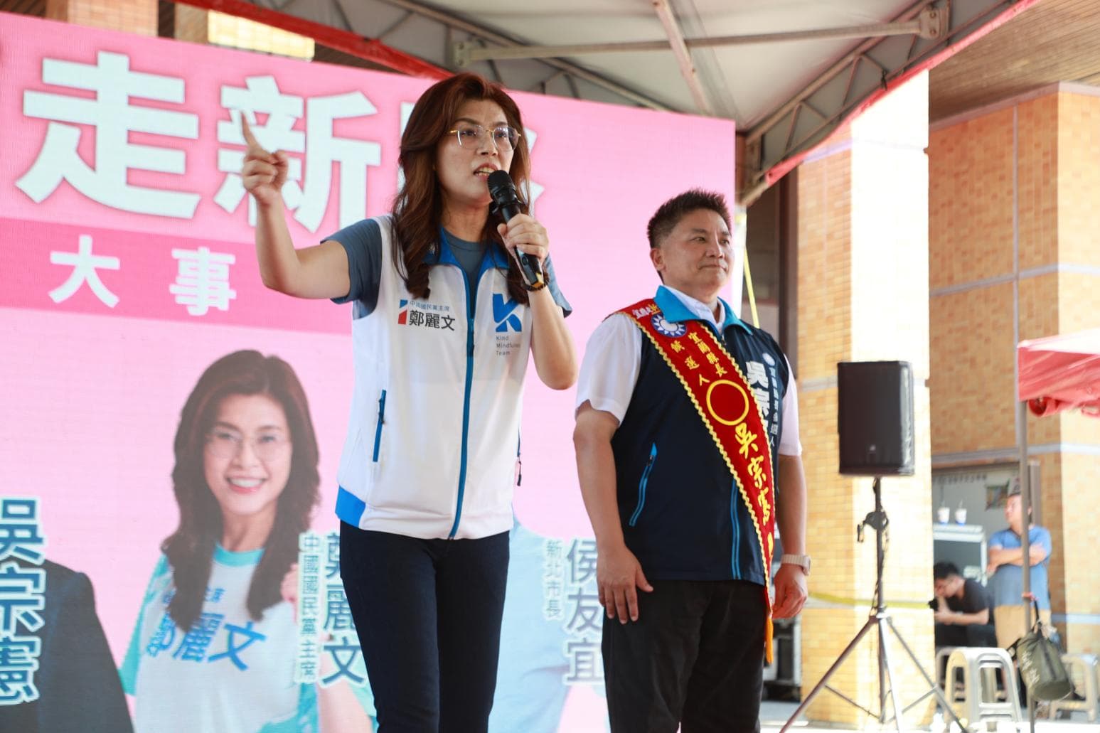 赴宜蘭挺吳宗憲 鄭麗文轟林國漳「肥貓」:新潮流要接收宜蘭(新聞配圖)