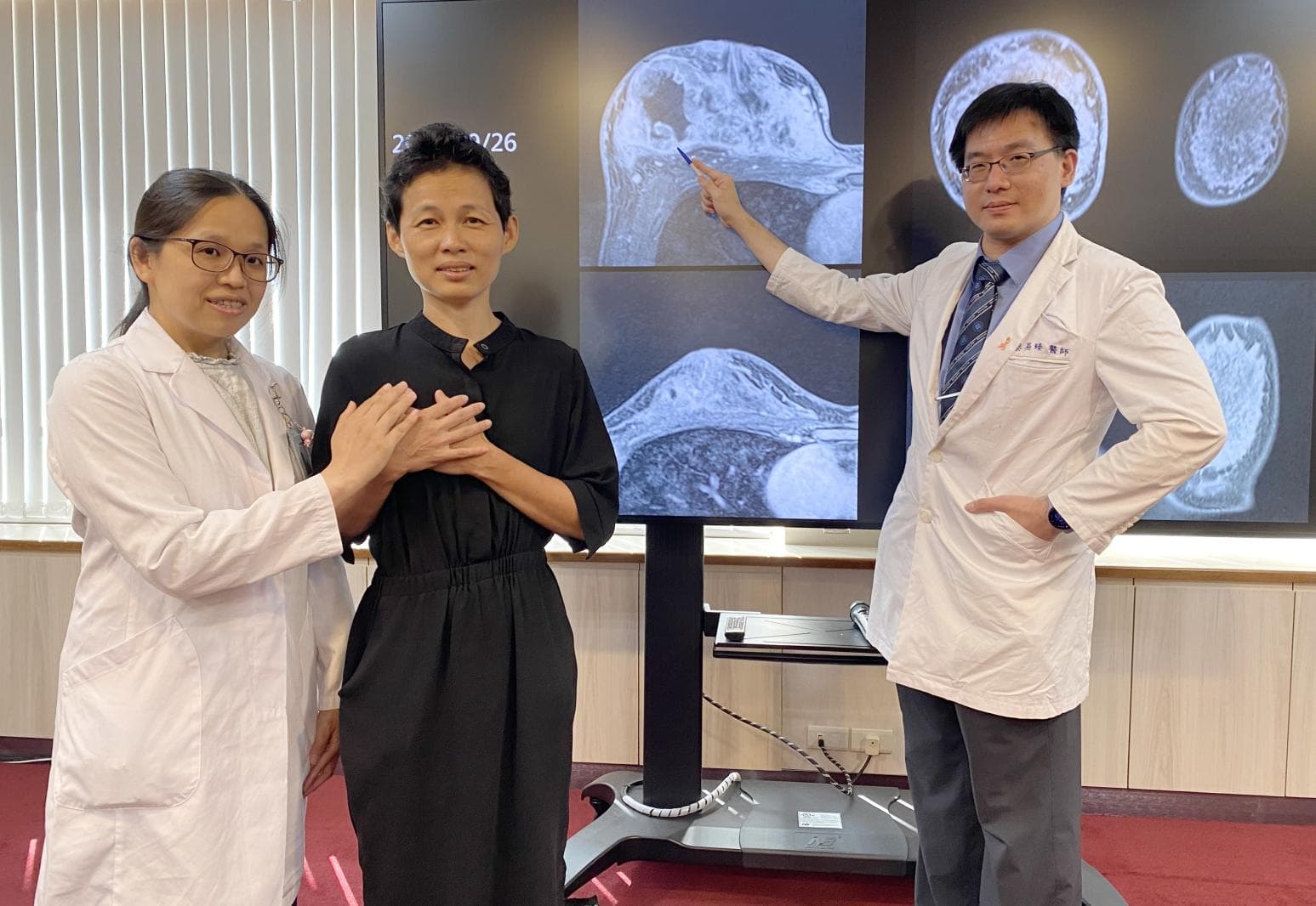哺乳期摸到乳房腫塊別當塞奶!44歲女確診三陰性乳癌(新聞配圖)